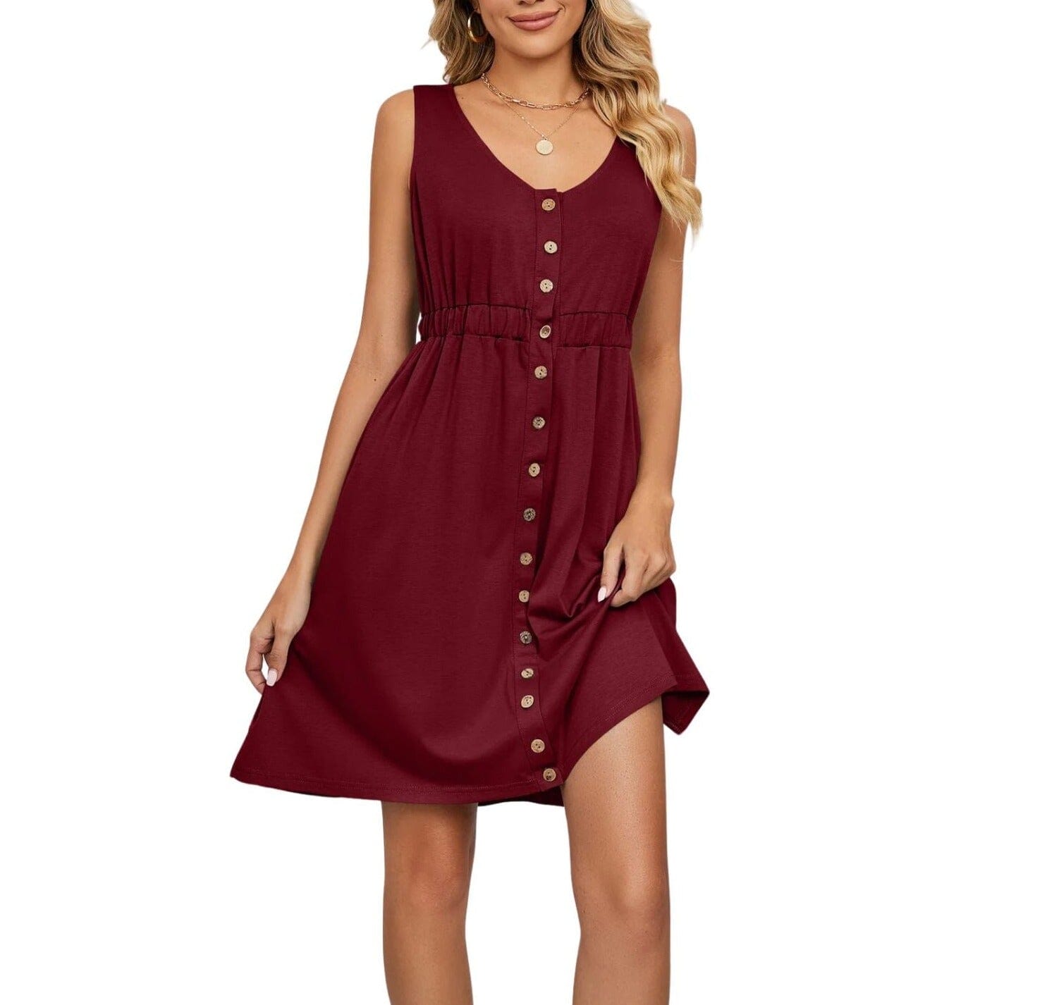 Vestido Joanna Vestido Finesse Vermelho PP 