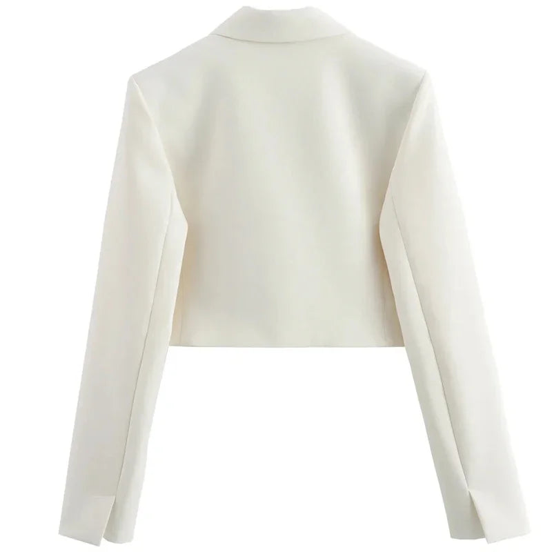 Cropped Blazer Feminino - Margot