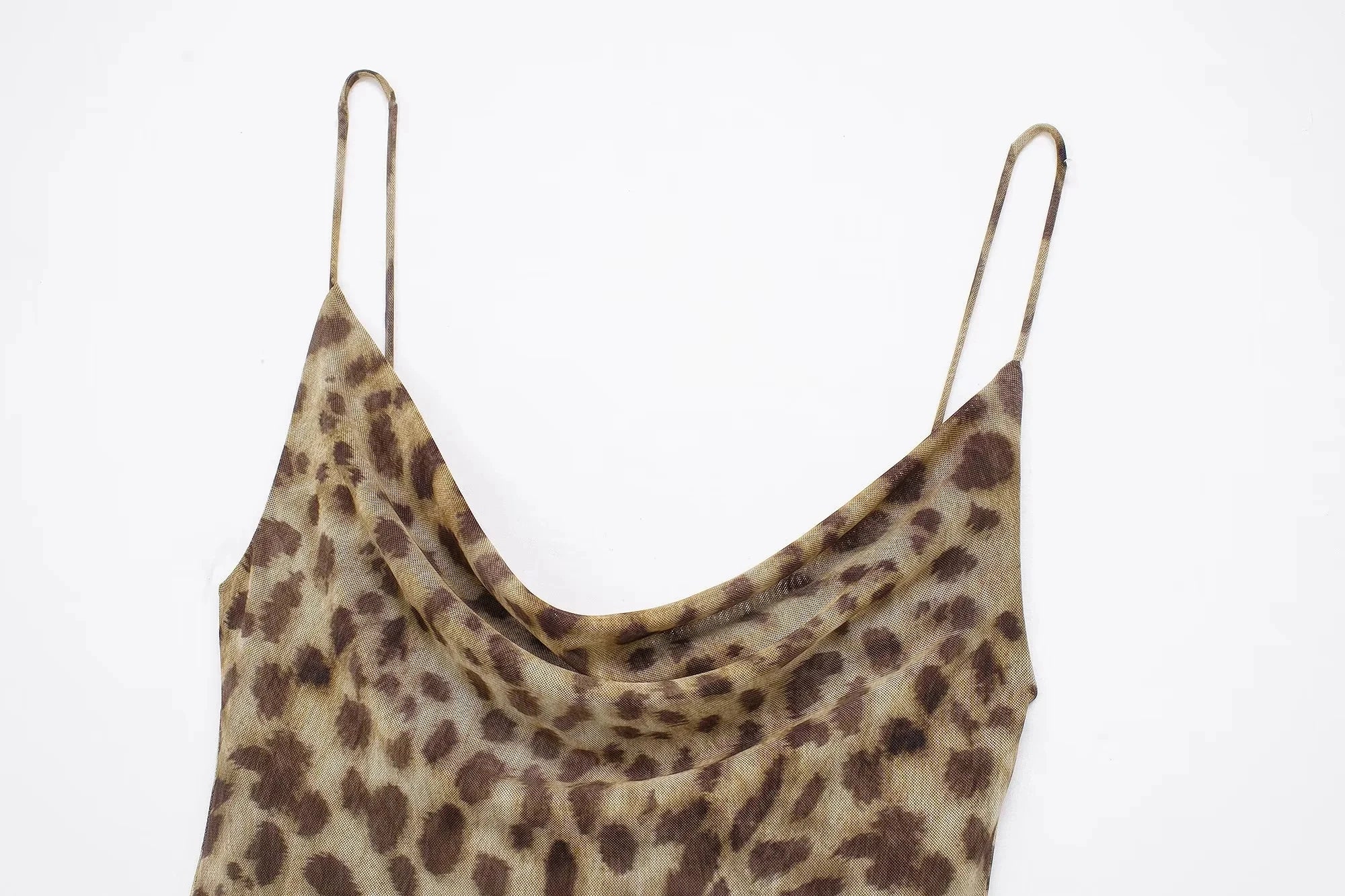 Vestido Longo de Oncinha - Animal Print