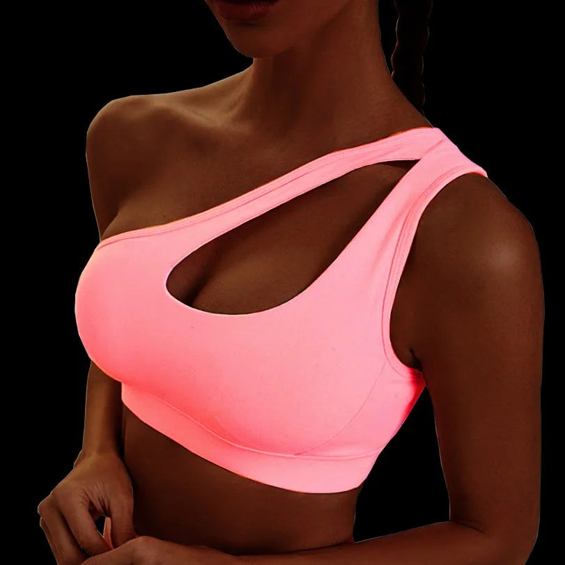 Top Fitness Alça Transversal - Unilateral Tops Finesse 