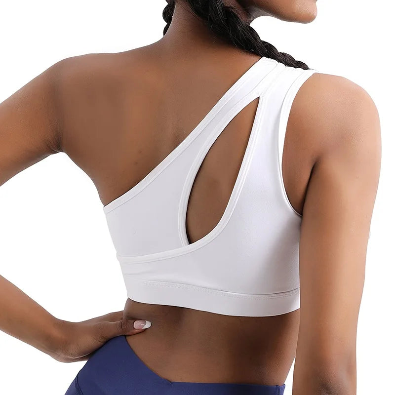 Top Fitness Alça Transversal - Unilateral Tops Finesse 