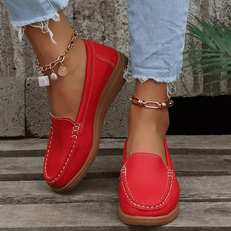 Mocassim Diana Mocassim Finesse Vermelho 33 